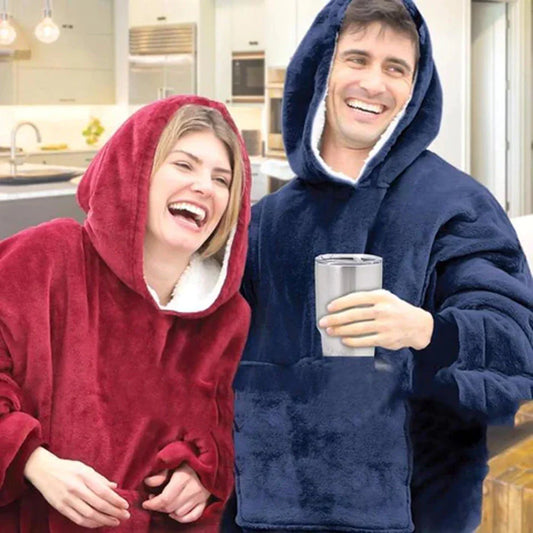 Ultra Plush Blanket Hoodie, Huggle Hoodie, Free Size Fits All